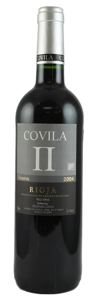 2004 Bodegas Covila Rioja Reserva, 750ml