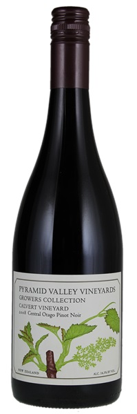 2008 Pyramid Valley Vineyards Growers Collection Calvert Vineyard Pinot Noir (Screwcap), 750ml