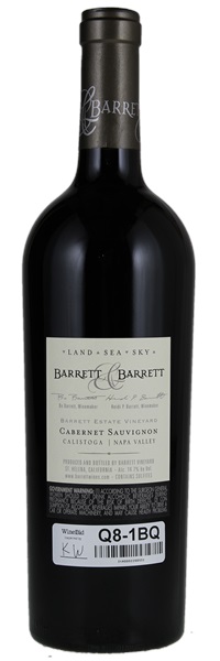 2010 Barrett & Barrett Cabernet Sauvignon, 750ml