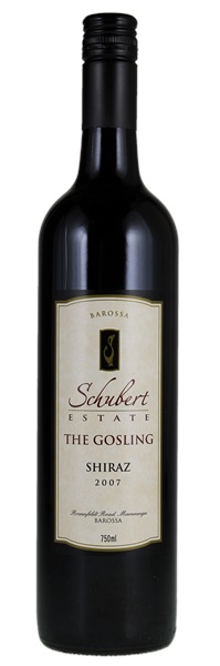2007 Schubert The Gosling Shiraz (Screwcap), 750ml