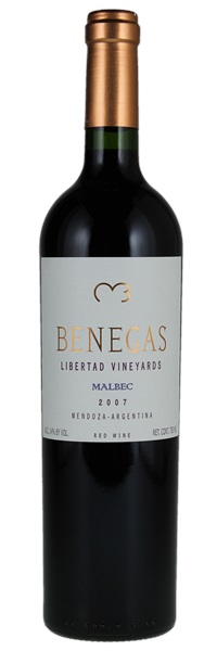 2007 Bodega Benegas Libertad Vineyards Malbec, 750ml