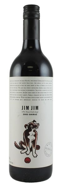 2005 Hugh Hamilton Wines Jim Jim The Down-Underdog Shiraz (Screwcap), 750ml