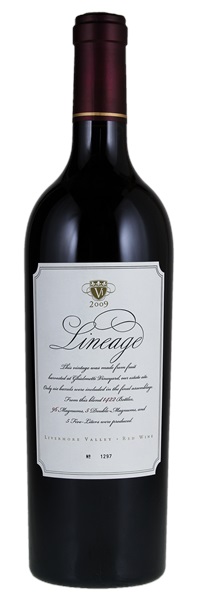 2009 Lineage Wine Company Red, 750ml