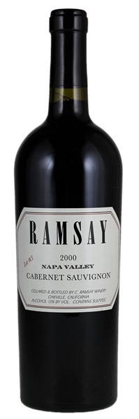 2000 Ramsay Lot #3 Cabernet Sauvignon, 750ml