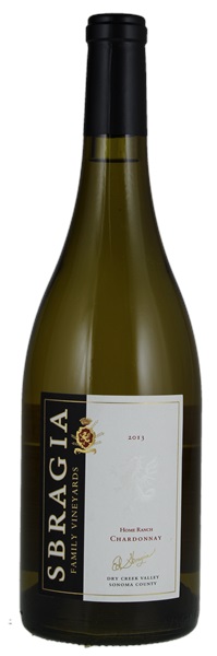 2013 Sbragia Family Vineyards Home Ranch Chardonnay, 750ml