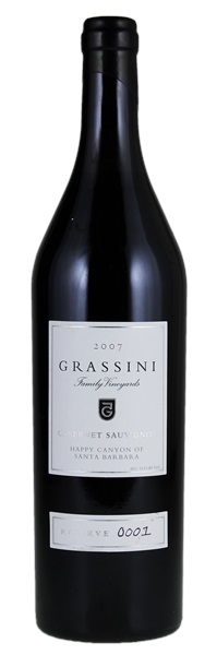 2007 Grassini Family Vineyards Reserve Cabernet Sauvignon, 750ml