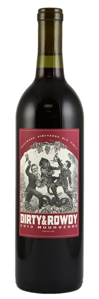2013 Dirty & Rowdy Family Winery Rosewood Vineyards Old Vine Mourvèdre, 750ml