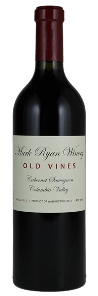 2012 Mark Ryan Winery Old Vines Cabernet Sauvignon, 750ml