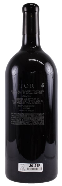 2012 TOR Kenward Family Wines Beckstoffer To Kalon Vineyard Cabernet Sauvignon, 3.0ltr