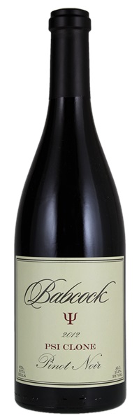 2012 Babcock Vineyards PSI Clone Pinot Noir, 750ml