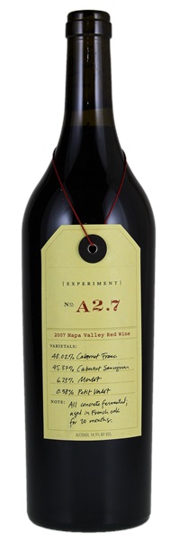 2007 Ovid Winery Experiment A2.7, 750ml