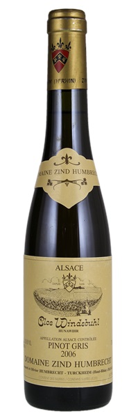 2006 Zind-Humbrecht Pinot Gris Hunawihr Clos Windsbuhl, 375ml