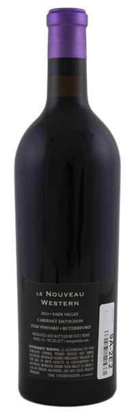 2013 Pott Wine Star Vineyard Le Nouveau Western Cabernet Sauvignon, 750ml