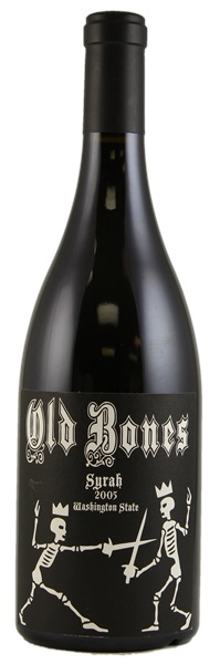 2005 Charles Smith Wines Old Bones Royal Slope Syrah, 750ml