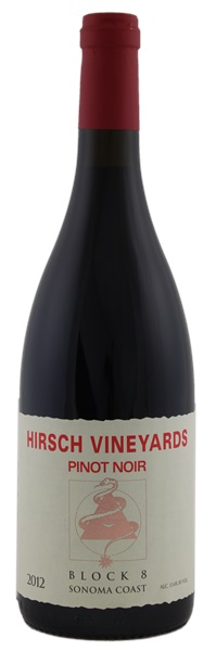 2012 Hirsch Vineyards Block 8 Pinot Noir, 750ml