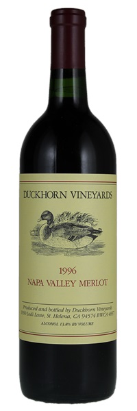 1996 Duckhorn Vineyards Napa Valley Merlot, 750ml