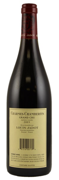 2003 Louis Jadot Charmes-Chambertin, 750ml