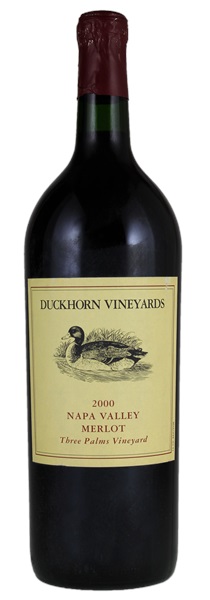2000 Duckhorn Vineyards Three Palms Vineyard Merlot, 1.5ltr