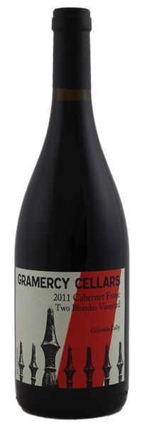 2011 Gramercy Cellars Two Blondes Vineyard Cabernet Franc, 750ml