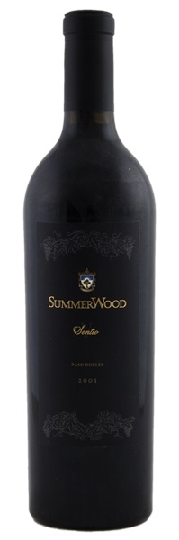 2003 Summerwood Sentio V, 750ml
