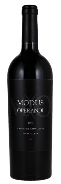 2006 Modus Operandi Cellars Napa Valley Cabernet Sauvignon, 750ml