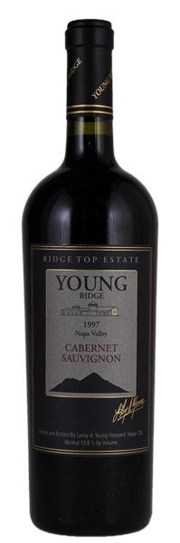1997 Young Ridge Ridge Top Estate Cabernet Sauvignon, 750ml