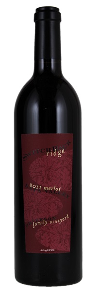 2011 Switchback Ridge Peterson Family Vineyard Merlot, 750ml