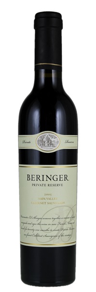 2005 Beringer Private Reserve Cabernet Sauvignon, 375ml