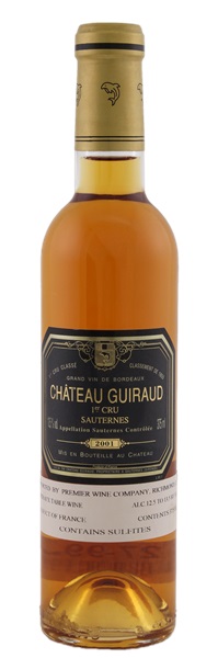 2001 Château Guiraud, 375ml