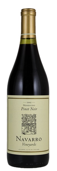 2005 Navarro Vineyards Pinot Noir, 750ml