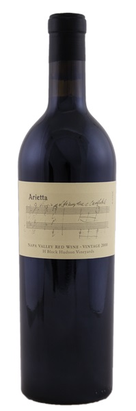 2000 Arietta Red H Block Hudson Vineyard, 750ml