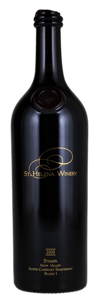 2006 Saint Helena Winery Sympa Reserve Block #1 Cabernet Sauvignon, 750ml