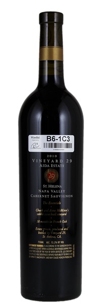 2010 Vineyard 29 Aida Cabernet Sauvignon, 750ml