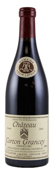 2003 Louis Latour Corton Grancey, 750ml