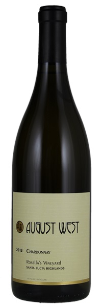 2012 August West Rosella's Vineyard Chardonnay, 750ml