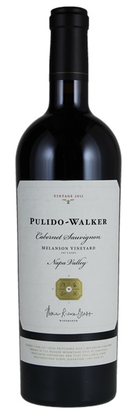 2012 Pulido-Walker Melanson Vineyard Cabernet Sauvignon, 750ml