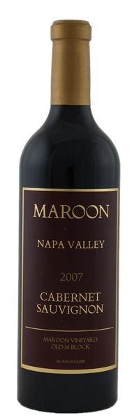 2007 Maroon Old M Block Maroon Vineyard Cabernet Sauvignon, 750ml