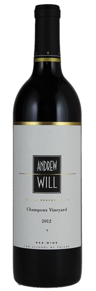 2012 Andrew Will Champoux Vineyard Proprietary Red, 750ml