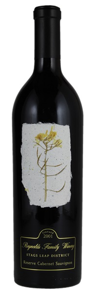 2001 Reynolds Family Reserve Cabernet Sauvignon