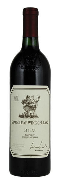 1987 Stag's Leap Wine Cellars SLV Cabernet Sauvignon, 750ml