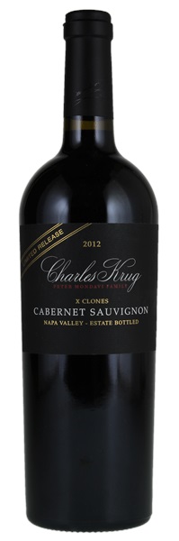 2012 Charles Krug X-Clones Limited Release Cabernet Sauvignon, 750ml