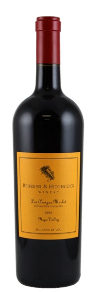 2002 Behrens & Hitchcock Las Amigas - Beckstoffer Vineyard Merlot, 750ml