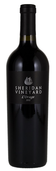 2012 Sheridan Vineyard L'Orage, 750ml