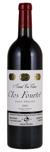 2003 Clos Fourtet, 750ml