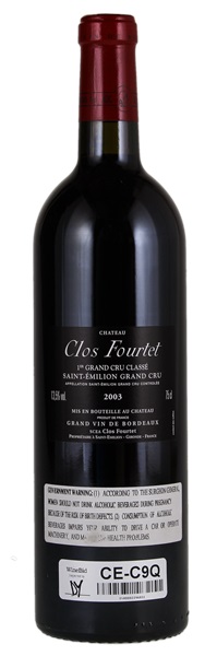 2003 Clos Fourtet, 750ml