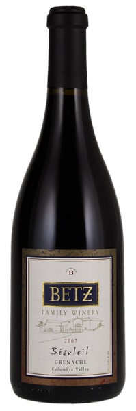 2007 Betz Family Winery Besoleil Grenache, 750ml