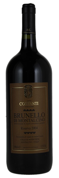 2004 Conti Costanti Brunello di Montalcino Riserva, 1.5ltr
