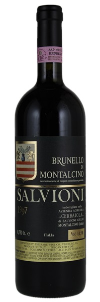 1997 Cerbaiola (Salvioni) Brunello di Montalcino, 750ml