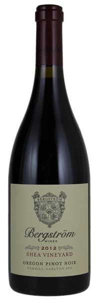 2012 Bergstrom Winery Shea Vineyard Pinot Noir, 750ml