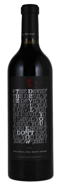 2011 Gorman Winery The Devil You Don't Know, 750ml